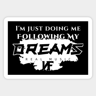 NF Dreams Quote Sticker